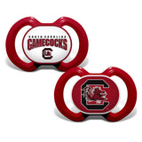 South Carolina Gamecocks Pacifier 2 Pack - Team Fan Cave