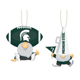 Michigan State Spartans Ornament Gnome Fan 2 Pack-0