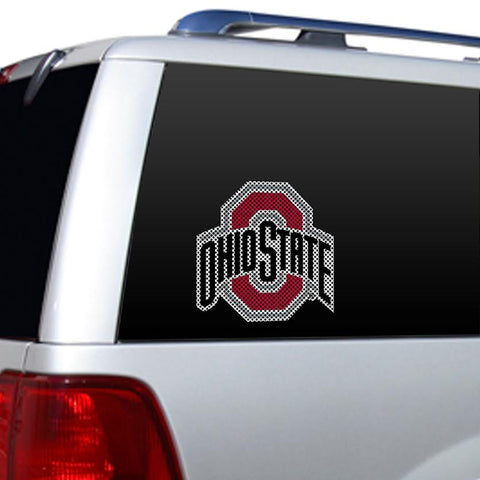 Ohio State Buckeyes Die-Cut Window Film - Large - New Logo - Team Fan Cave