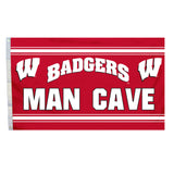 Wisconsin Badgers Flag 3x5 Banner Man Cave CO - Team Fan Cave