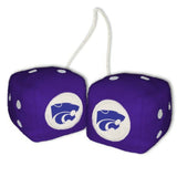 Kansas State Wildcats Fuzzy Dice Special Order