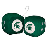 Michigan State Spartans Fuzzy Dice - Special Order - Team Fan Cave