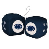 Penn State Nittany Lions Fuzzy Dice - Special Order - Team Fan Cave