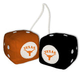 Texas Longhorns Fuzzy Dice Special Order - Team Fan Cave
