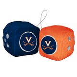 Virginia Cavaliers Fuzzy Dice - Special Order - Team Fan Cave