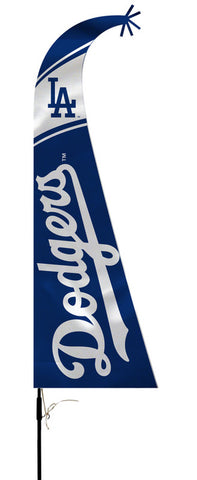 Los Angeles Dodgers Flag Premium Feather Style CO - Team Fan Cave