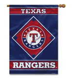 Texas Rangers Flag 28x40 House 1-Sided CO - Team Fan Cave