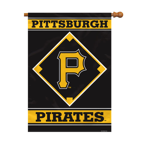 Pittsburgh Pirates Flag 28x40 House 1-Sided CO - Team Fan Cave