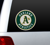 Oakland Athletics Die-Cut Window Film - Large - Special Order - Team Fan Cave