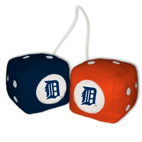 Detroit Tigers Fuzzy Dice - Team Fan Cave