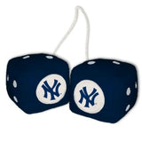 New York Yankees Fuzzy Dice - Team Fan Cave