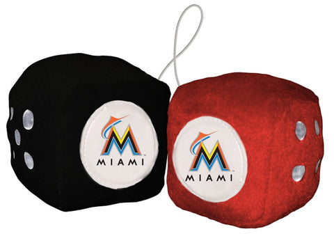 Miami Marlins Fuzzy Dice - Special Order - Team Fan Cave