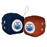 Edmonton Oilers Fuzzy Dice - Special Order - Team Fan Cave
