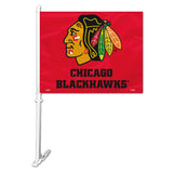 Chicago Blackhawks Car Flag - Team Fan Cave