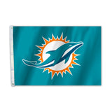 Miami Dolphins Flag 2x3 CO - Team Fan Cave