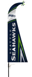 Seattle Seahawks Flag Premium Feather Style CO - Team Fan Cave