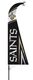 New Orleans Saints Flag Premium Feather Style CO - Team Fan Cave