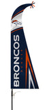 Denver Broncos Flag Premium Feather Style CO - Team Fan Cave
