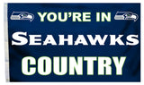 Seattle Seahawks Flag 3x5 Country - Special Order - Team Fan Cave