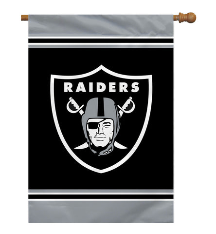 Las Vegas Raiders Flag 28x40 House 1-Sided CO - Team Fan Cave