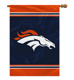 Denver Broncos Flag 28x40 House 1-Sided CO - Team Fan Cave
