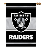 Las Vegas Raiders Banner 28x40 House Flag Style 2 Sided - Team Fan Cave