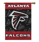 Atlanta Falcons Banner 28x40 House Flag Style 2 Sided - Team Fan Cave