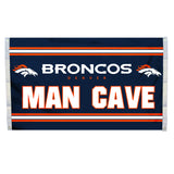 Denver Broncos Flag 3x5 Man Cave - Special Order - Team Fan Cave