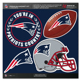 New England Patriots Magnet Kit 4 Piece - Team Fan Cave