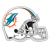 Miami Dolphins Magnet Car Style 12 Inch Helmet Design CO - Team Fan Cave