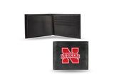 Nebraska Cornhuskers Embroidered Billfold Wallet - Script  Logo - Team Fan Cave