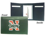 Nebraska Cornhuskers Wallet Trifold Leather Embroidered