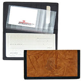 Boston Red Sox Leather/Nylon Embossed Checkbook Cover - Team Fan Cave