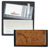 San Diego Padres Leather/Nylon Embossed Checkbook Cover - Team Fan Cave