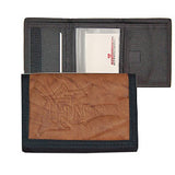 Florida Marlins Leather/Nylon Embossed Tri-Fold Wallet - Team Fan Cave