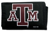 Texas A&M Aggies Wallet Nylon Trifold - Team Fan Cave