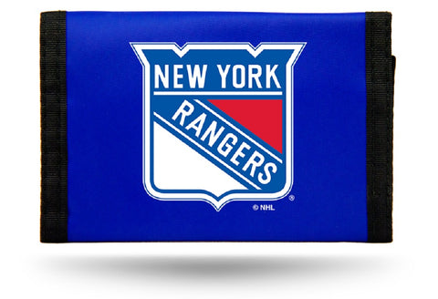 New York Rangers Wallet Nylon Trifold - Team Fan Cave