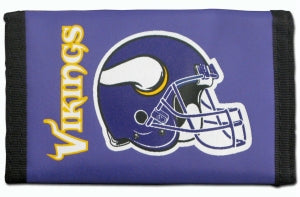 Minnesota Vikings Wallet Nylon Trifold - Team Fan Cave