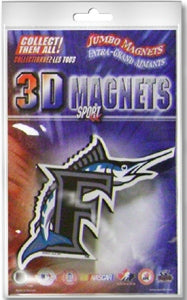 Florida Marlins Jumbo 3D Magnet - Team Fan Cave