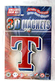 Texas Rangers Jumbo 3D Magnet - Team Fan Cave