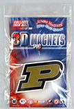 Purdue Boilermakers Jumbo 3D Magnet - Team Fan Cave