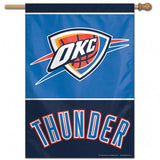 Oklahoma City Thunder Banner 28x40 Vertical - Special Order - Team Fan Cave