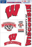 Wisconsin Badgers Decal 11x17 Ultra