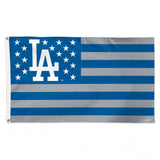 Los Angeles Dodgers Flag 3x5 Deluxe Stars and Stripes-0