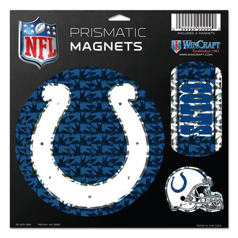 Indianapolis Colts Magnets 11x11 Prismatic Sheet - Team Fan Cave