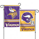 Minnesota Vikings Flag 12x18 Garden Style 2 Sided - Team Fan Cave