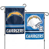 Los Angeles Chargers Flag 12x18 Garden Style 2 Sided-0