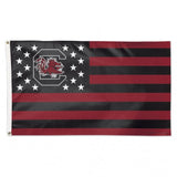 South Carolina Gamecocks Flag 3x5 Deluxe Style Stars and Stripes Design-0