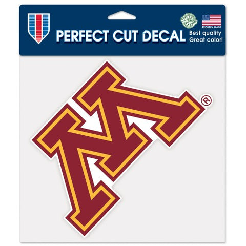 Minnesota Golden Gophers Decal 8x8 Perfect Cut Color - Team Fan Cave