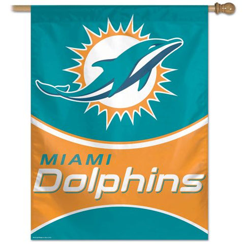 Miami Dolphins Banner 28x40 - Team Fan Cave